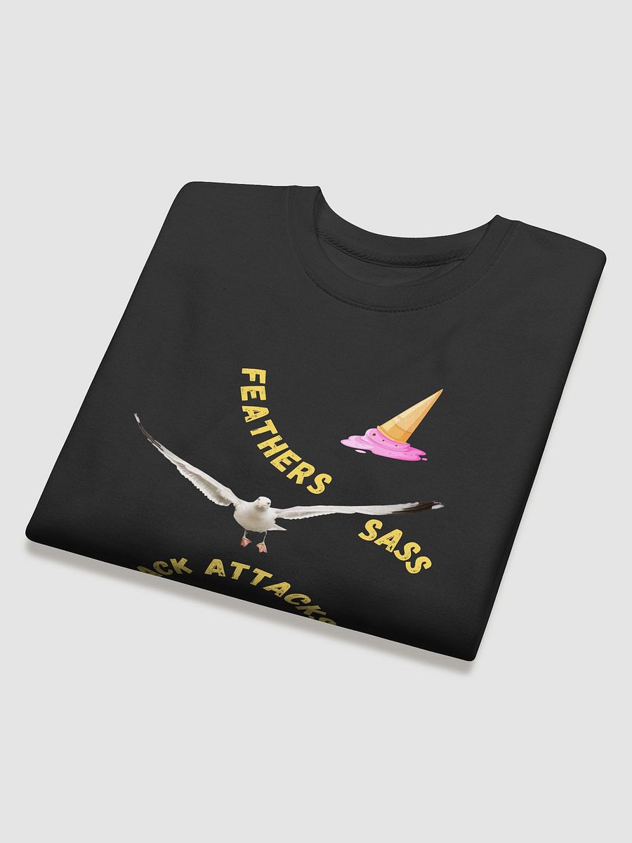 Sweatshirt: Feathers, Sass & Snack Attacks Seagull product image (26)