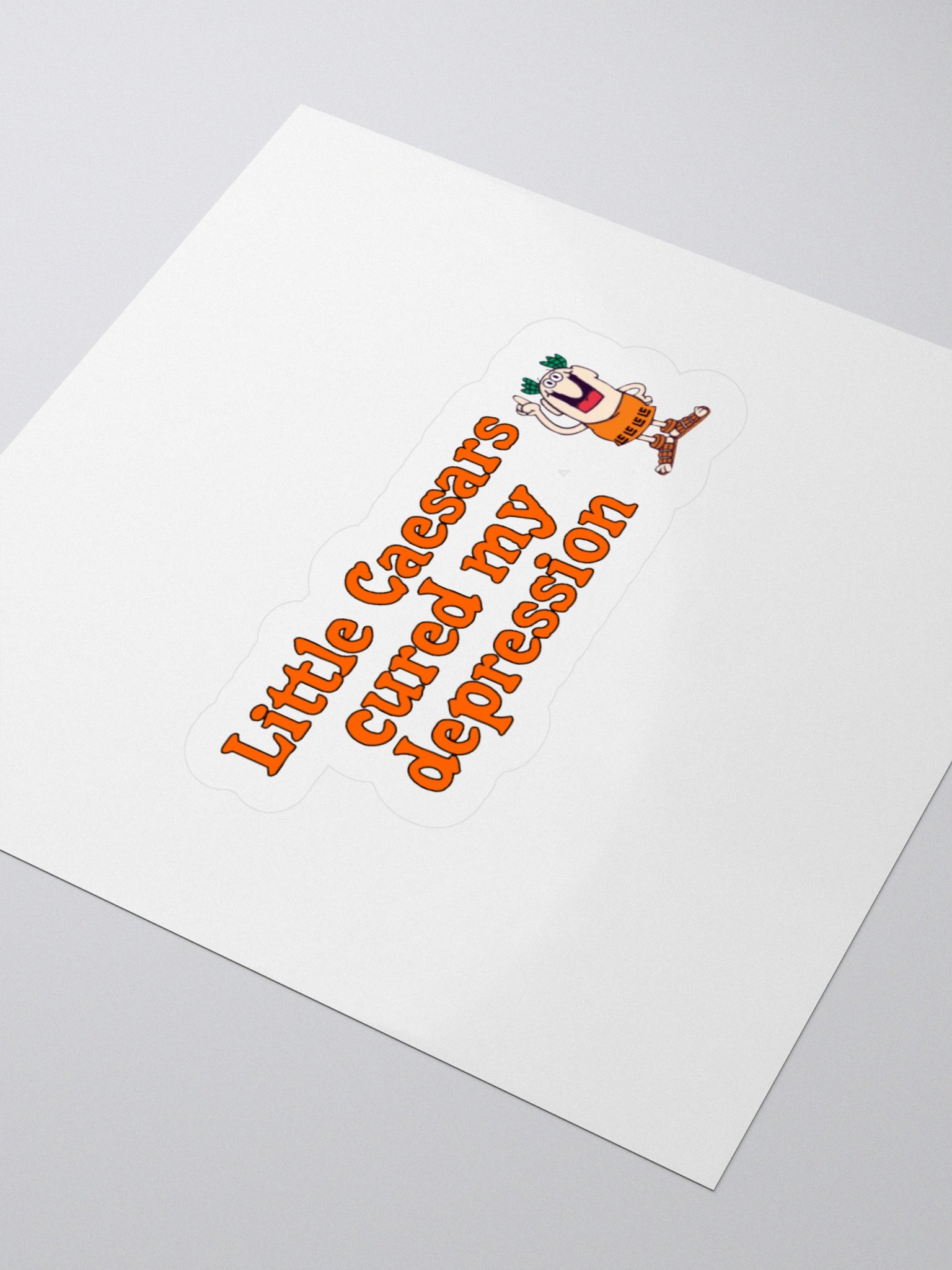 Little Caesars Cured My Depression Sticker product image (10)