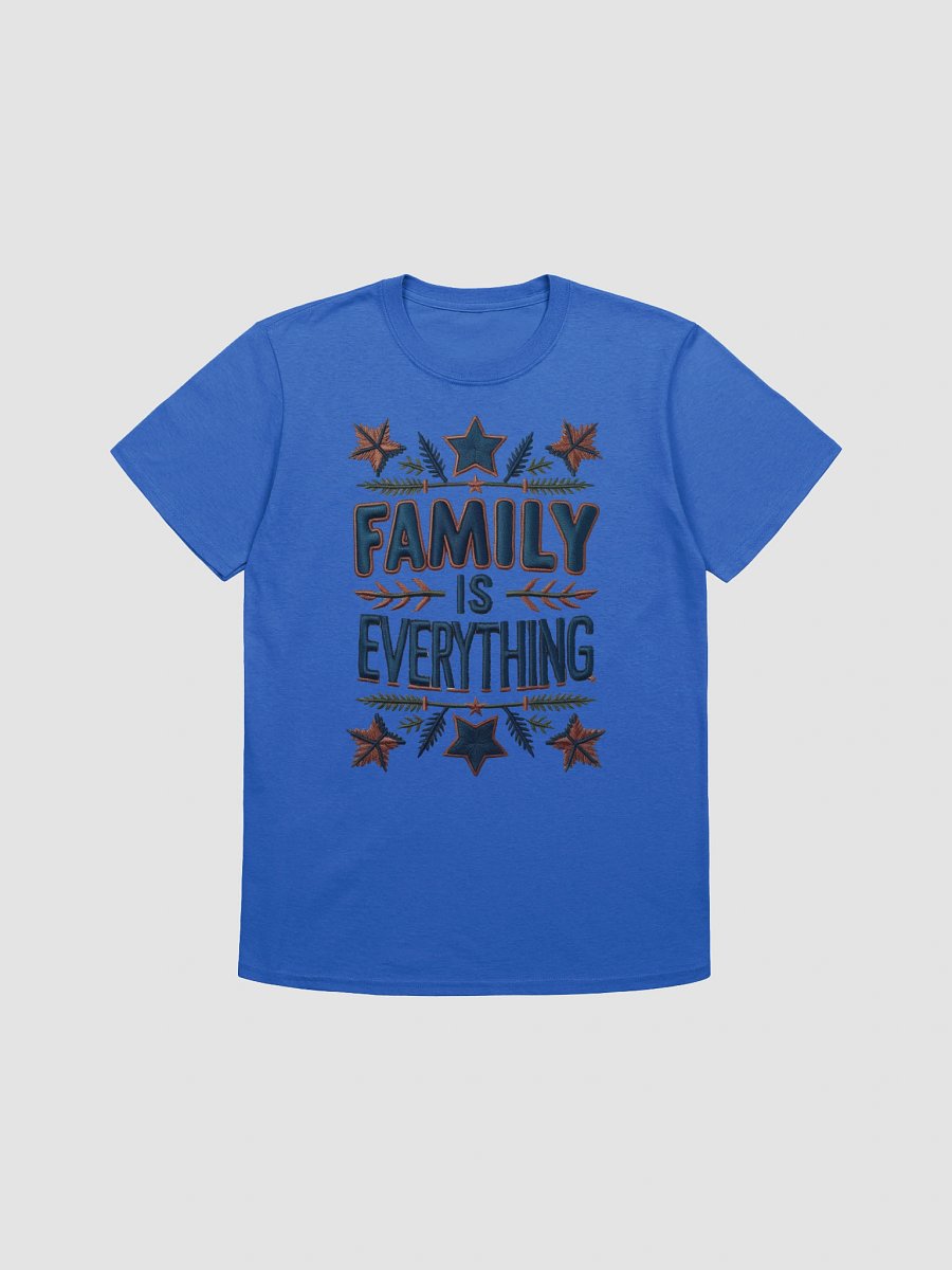 Family Is Everything Embroidered T-Shirt product image (3)