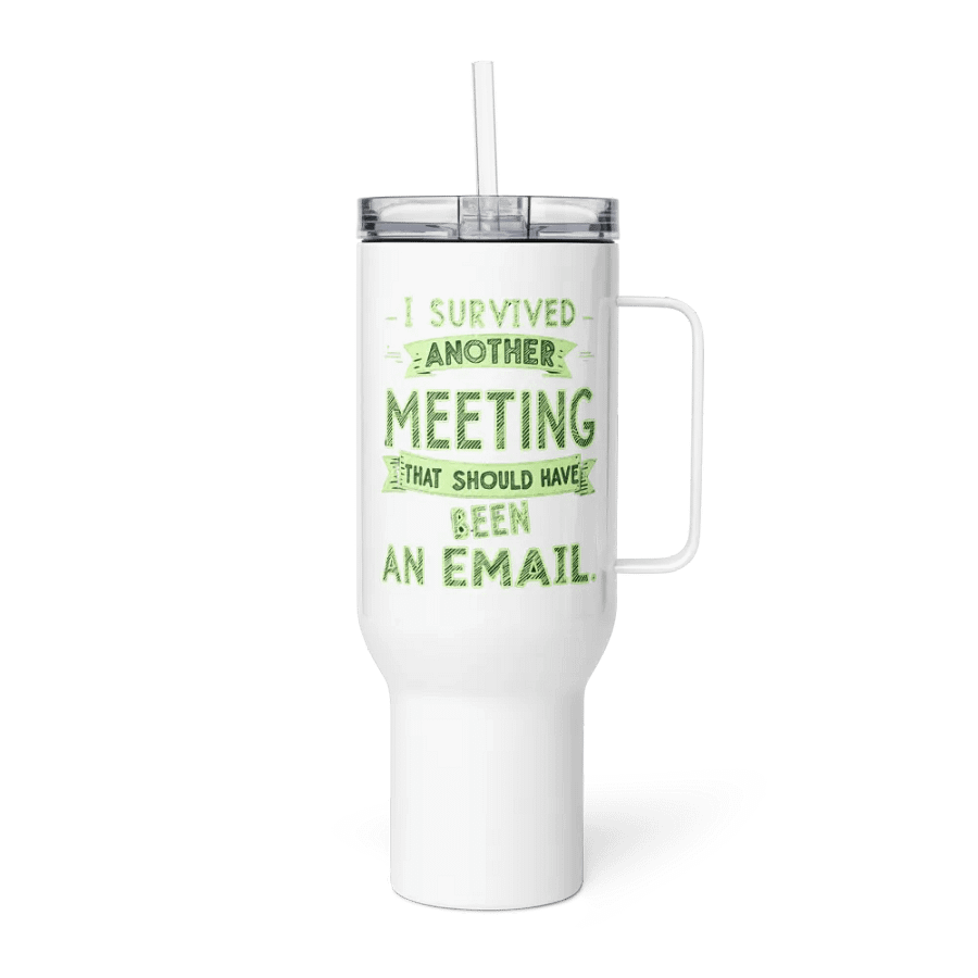 Email Meeting Survivor Travel Mug product image (4)
