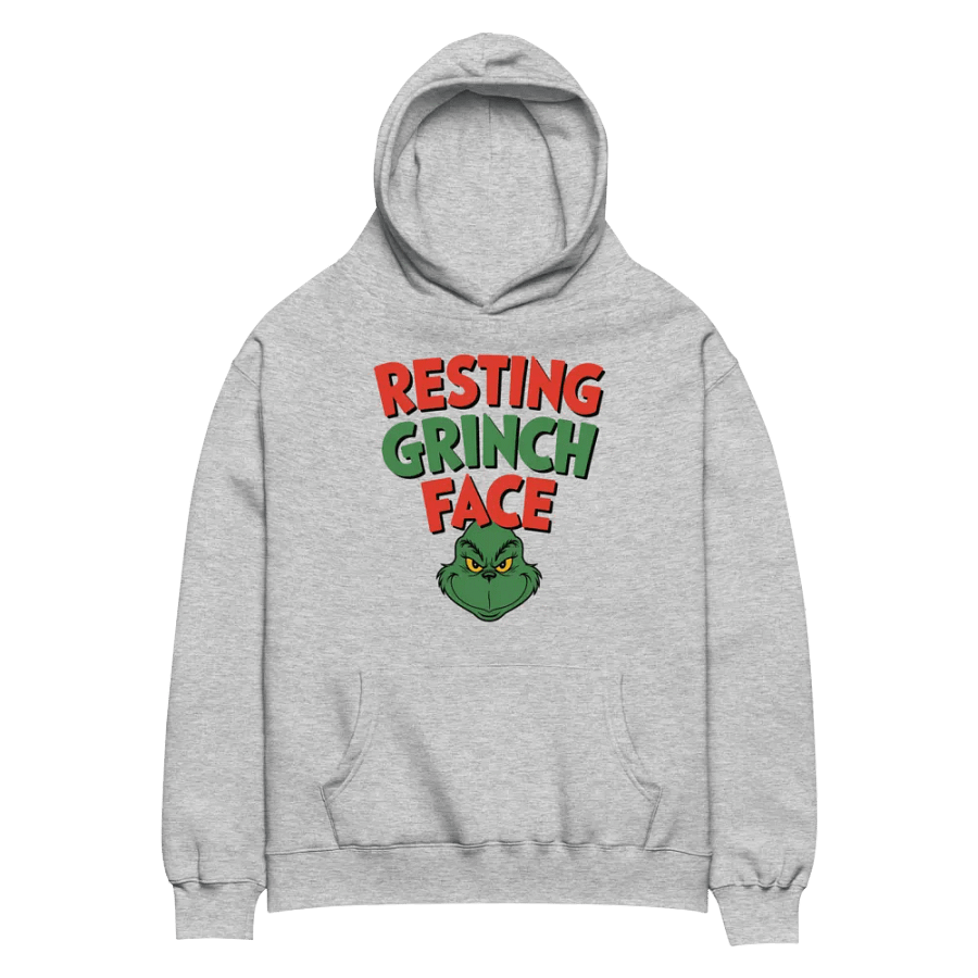 Grinchy Resting Oversized Hoodie product image (2)