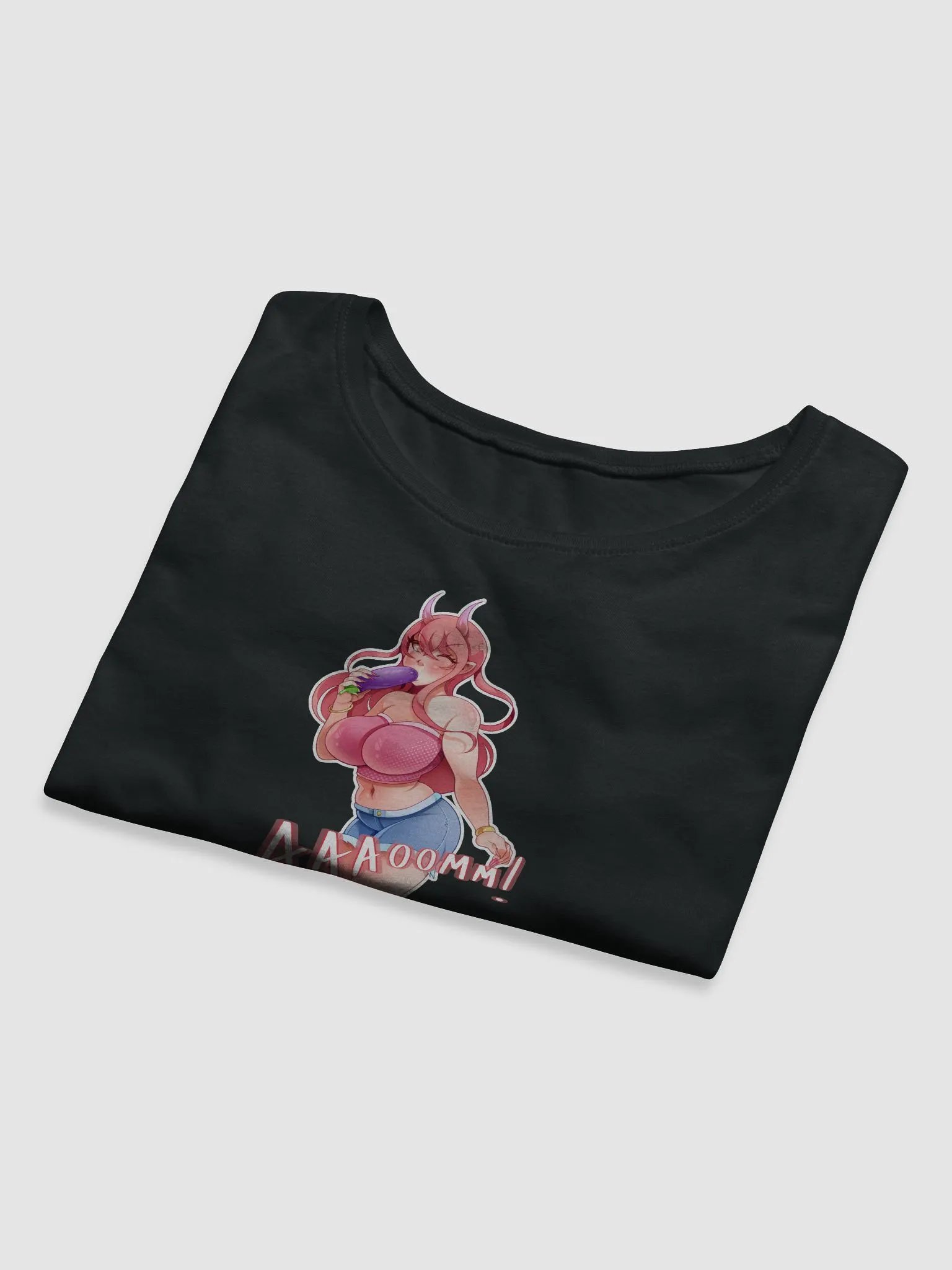 Sucking Eggplant Crop Top product image (8)