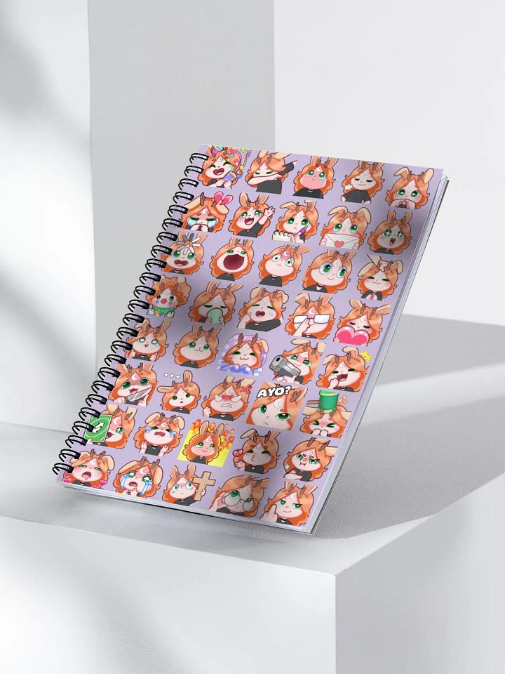 Lilac Many Moods Spiral Notebook product image (1)