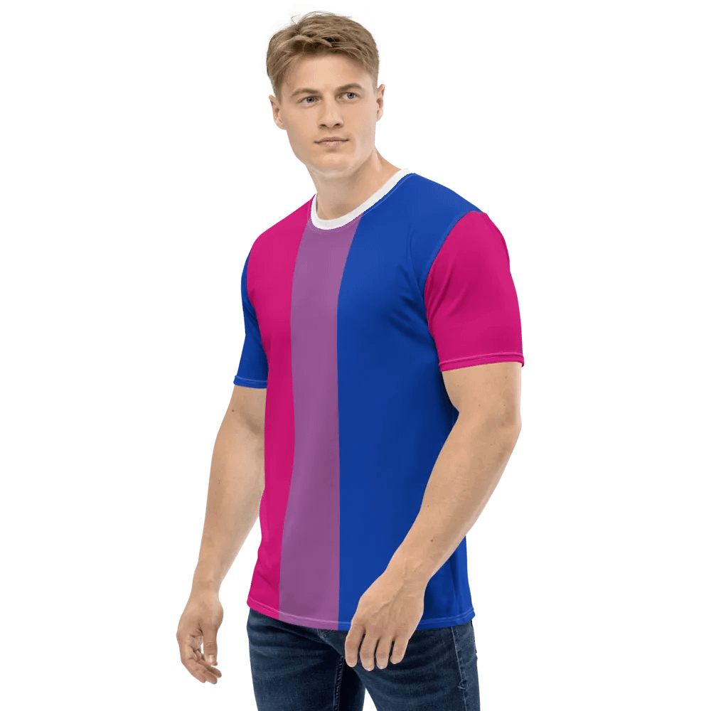 Bisexual Pride Flag - All-Over Print T-Shirt product image (6)