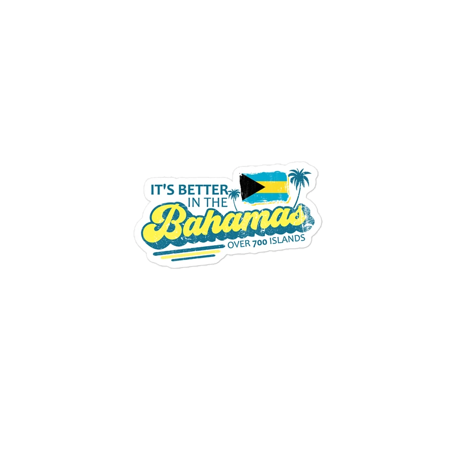 Bahamas Magnet : It's Better In The Bahamas : Bahamas Flag product image (2)