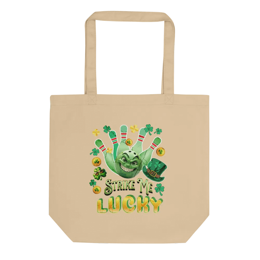 Strike Me Lucky Bowling Tote Bag product image (1)