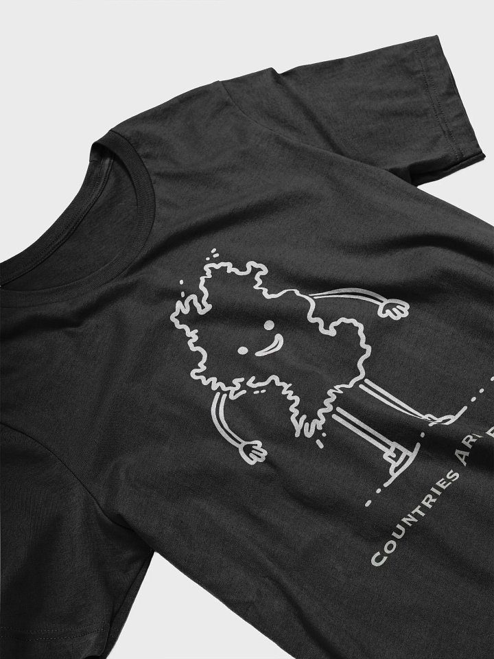 Countries Are People Tee (Dark Colors) product image (2)