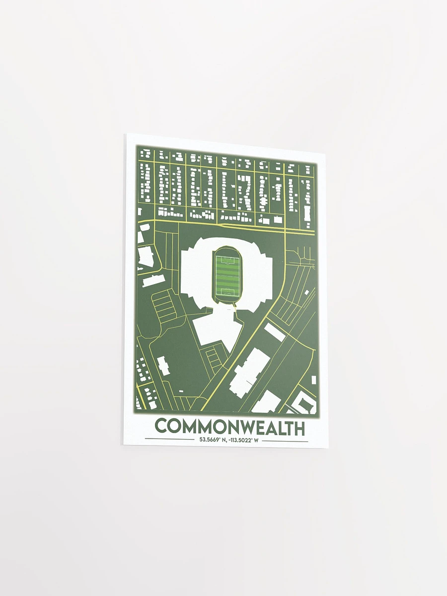 Commonwealth Stadium Map Design Poster product image (13)