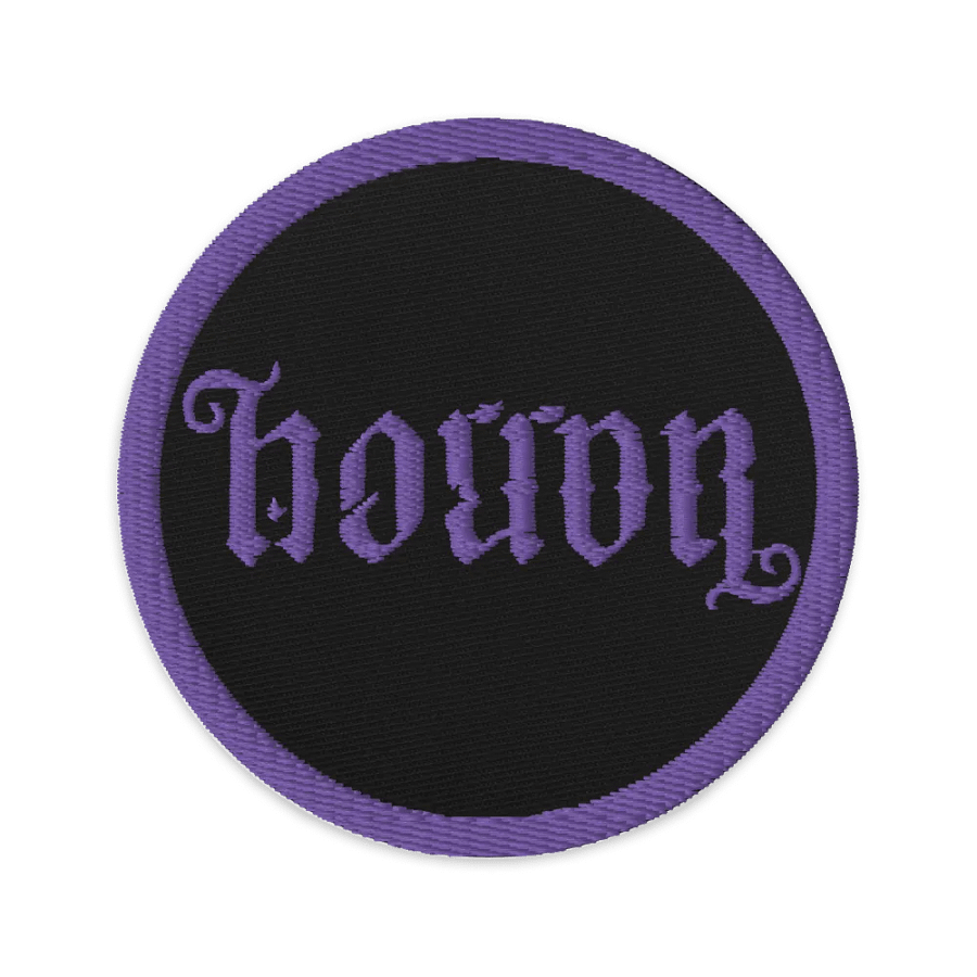 Horror Harem Ambigram Patch (Purple) product image (1)