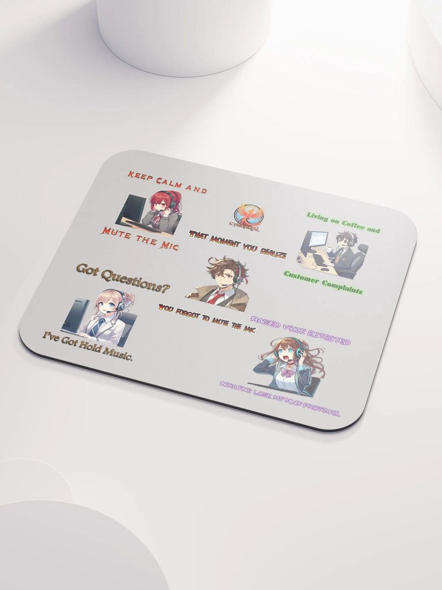 Virtual Workspace Heroes Mouse Pad product image (3)