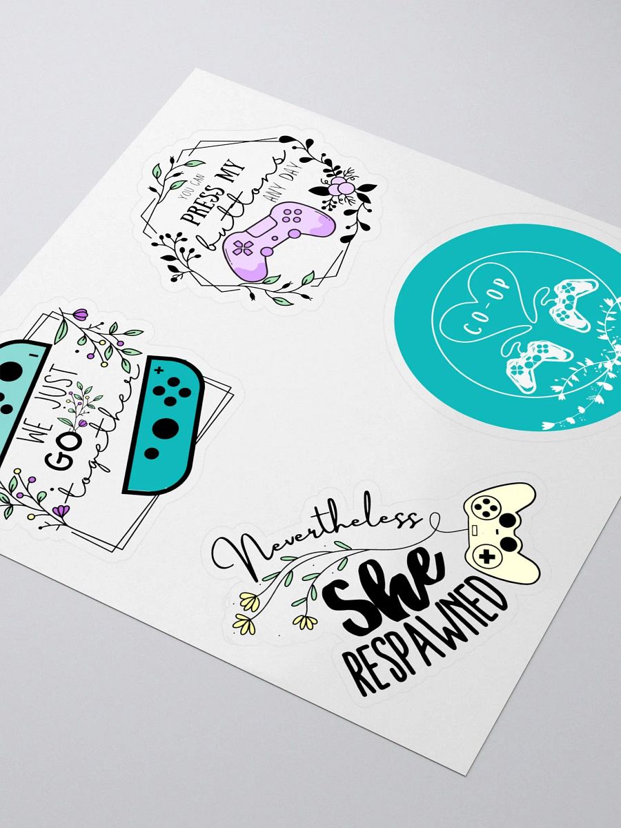 Sweet Gamer Girl Sticker Bundle product image (3)
