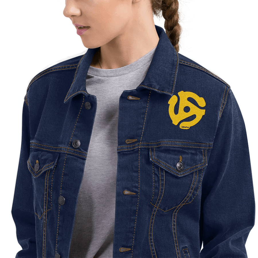 Fluid Emblem Yellow Denim Jacket product image (1)