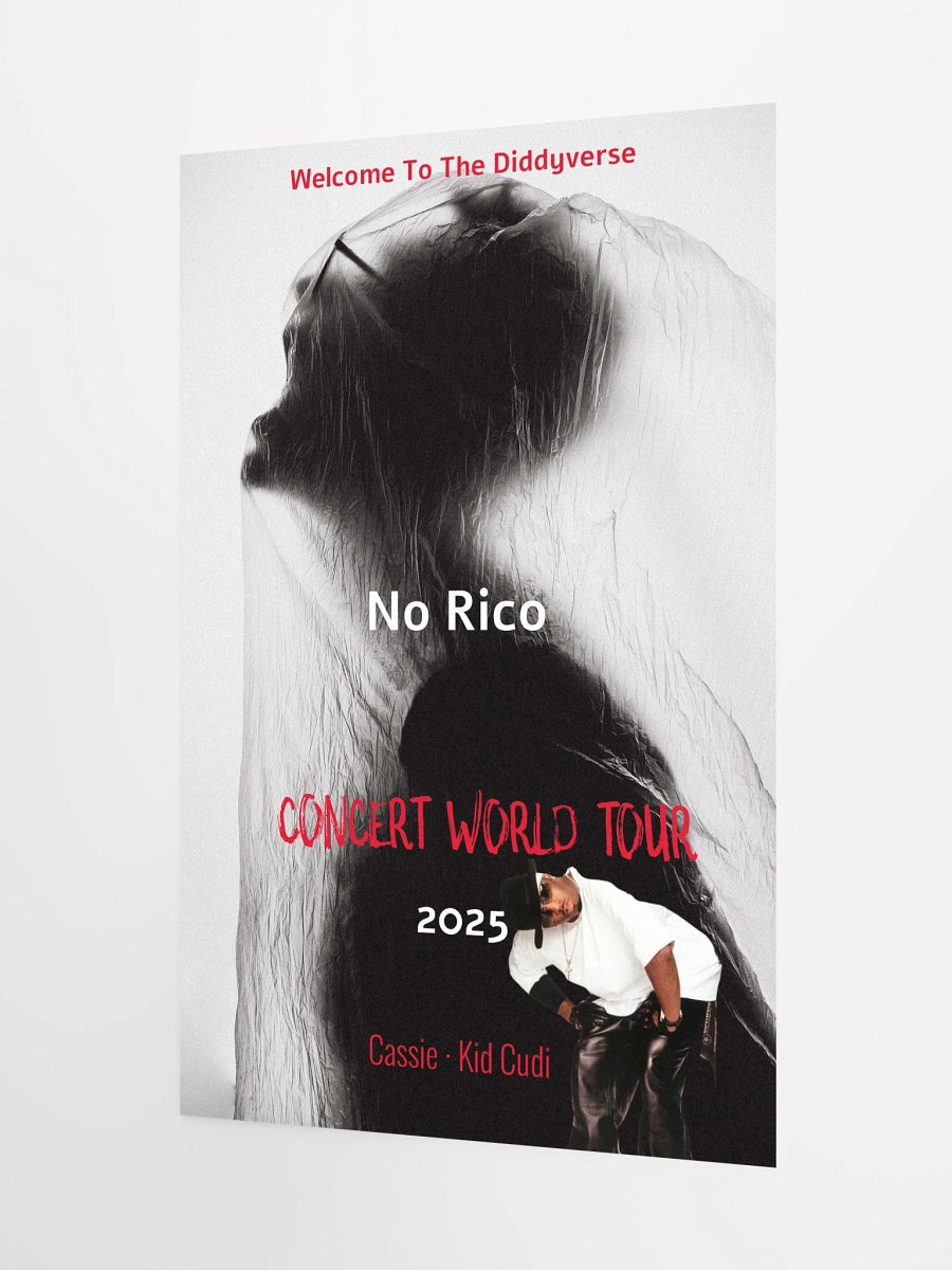 No Rico Concert Tour Plastic Man Poster product image (3)