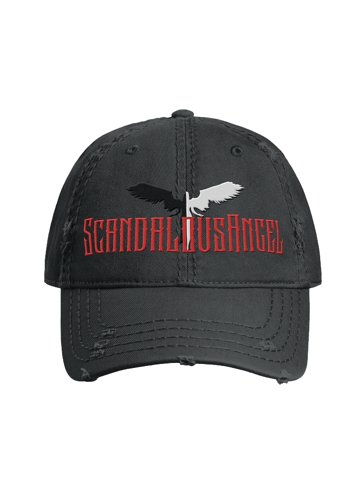 Scandalous Angel's Distressed Dad Hat product image (1)