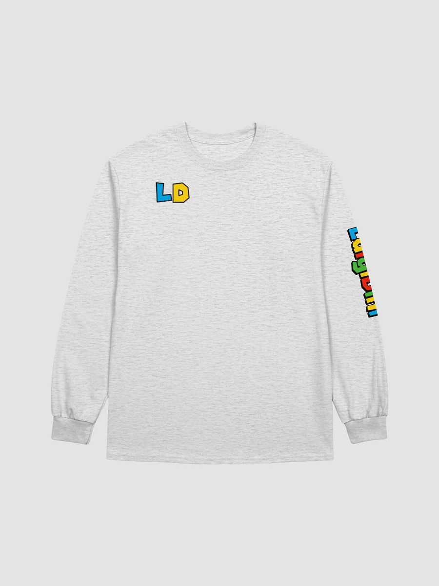 LuigiDini Long Sleeve Tee (Mario Font) product image (3)