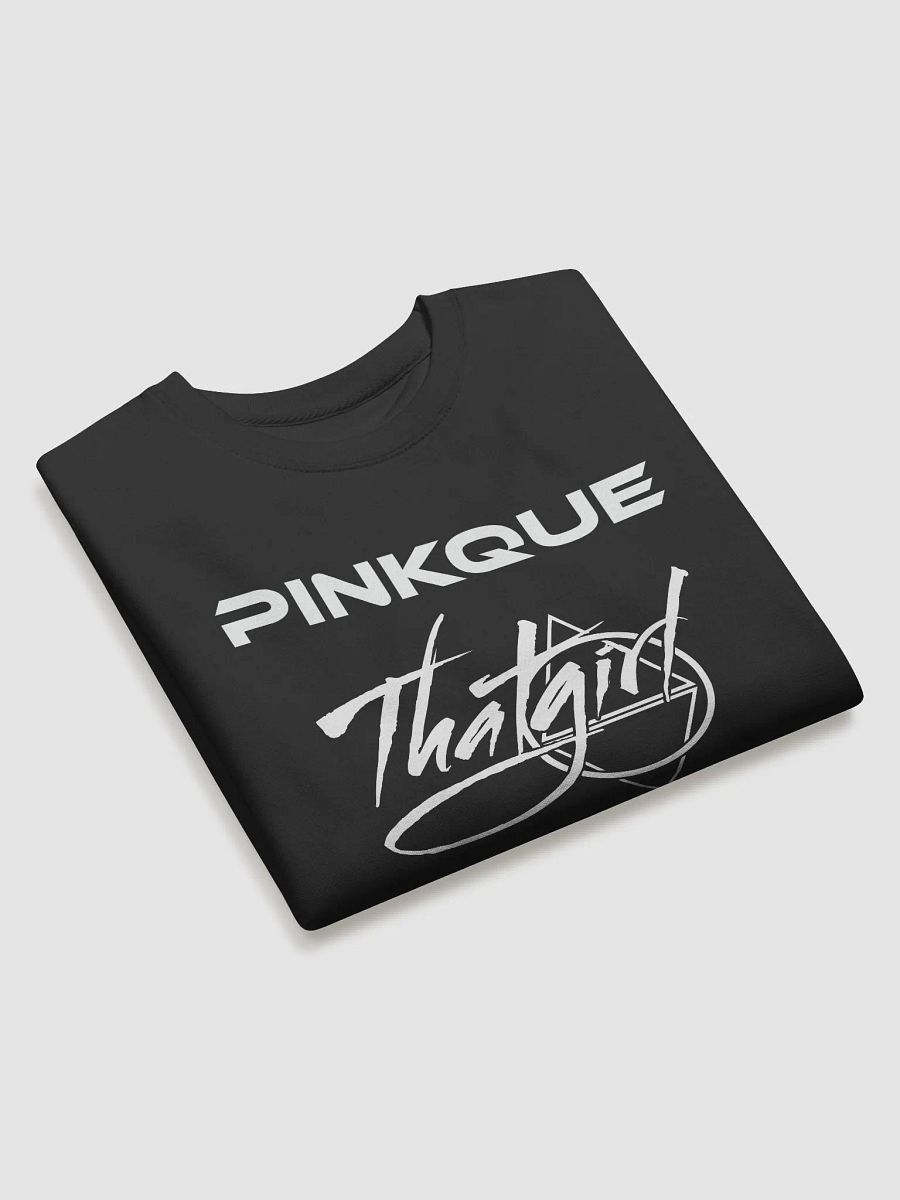 Pinkque x That Girl | Breathe Fire Unisex Premium Cotton Sweatshirt [COLLAB SERIES] (Logos Front & Lyrics Back) product image (3)