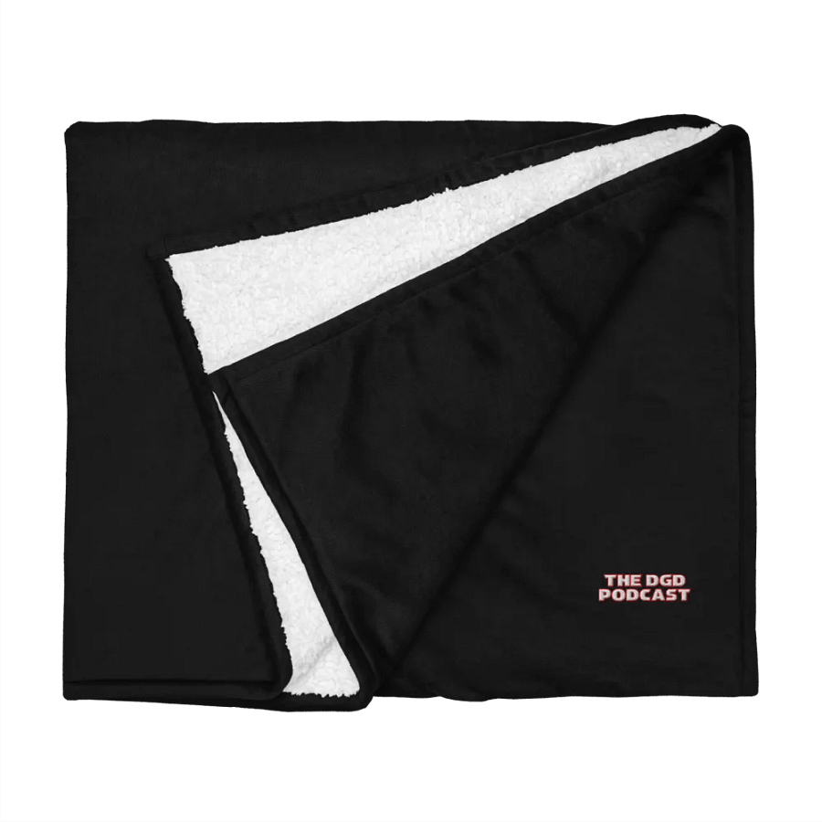 The DGD Podcast Cozy Sherpa Blanket product image (13)