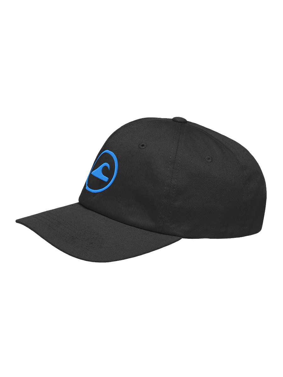 Embroidered Wave Rider Dad Hat (Aqua) product image (3)