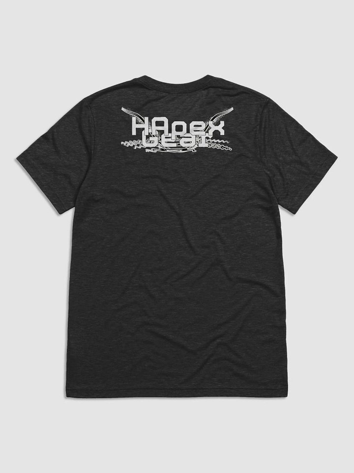Triblend Short Sleeve T-Shirt - White HApex Gear Black Logo product image (1)