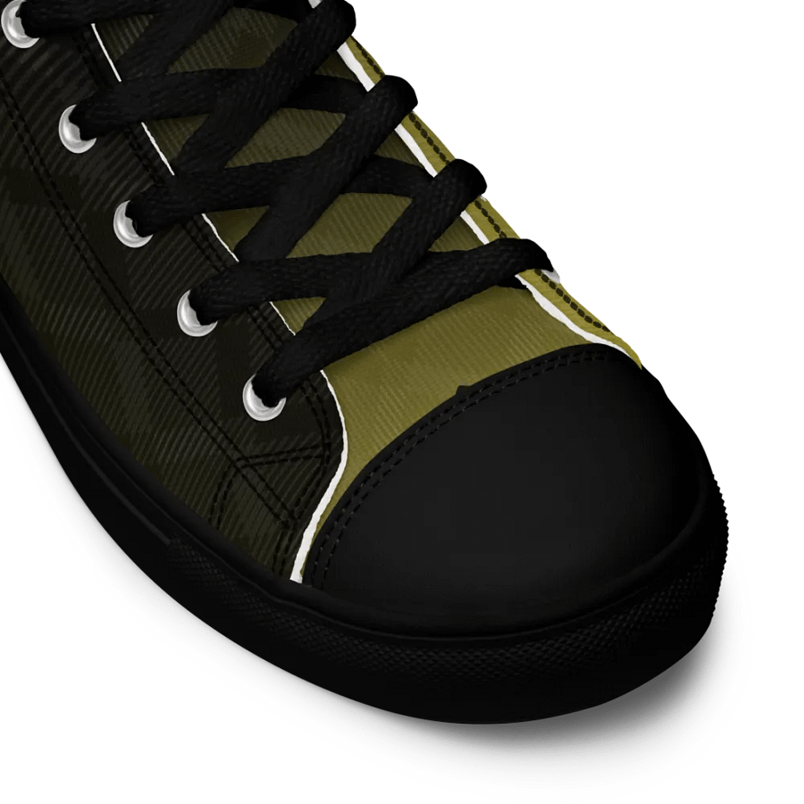 BBG Black and Gold High Tops - Black Soles product image (9)