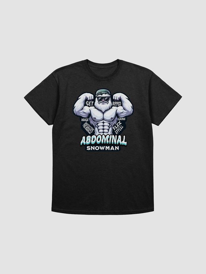 Abdominal Snowman Tee: Chill Vibes, Huge Gains! product image (1)