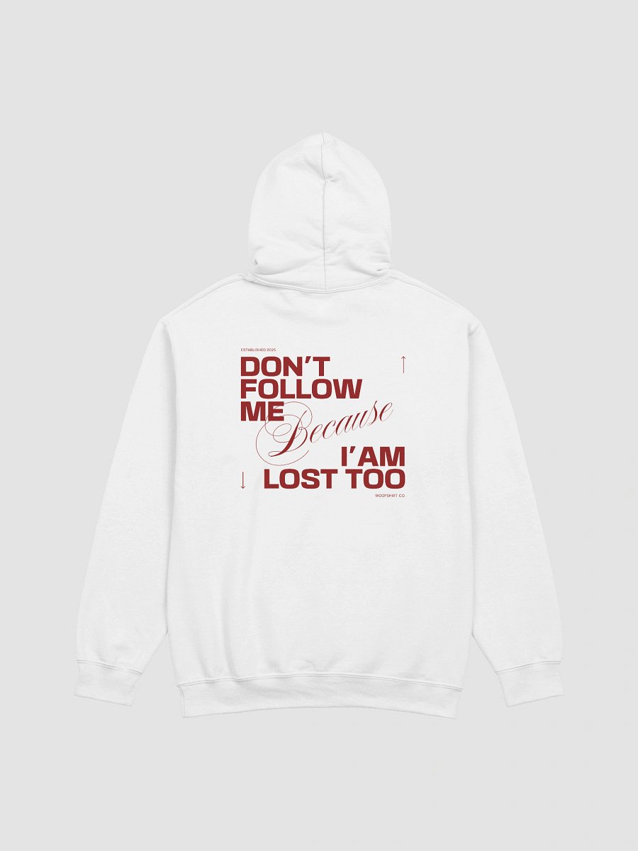 Don´t follow me | Gildan Classic Unisex Hoodie product image (2)