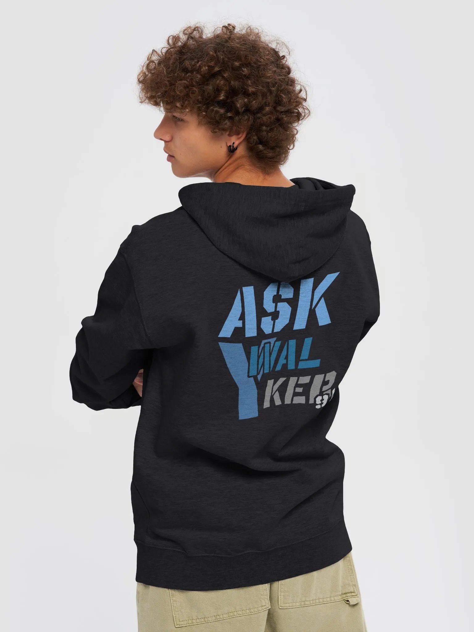 ASK (Y) WAL KER Zip-Up Hoodie product image (6)