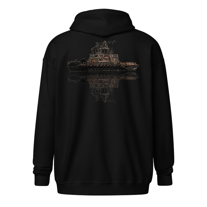 Athena and Reflection Zip Hoodie product image (1)