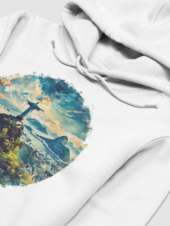 Rio Sunset Unisex Hoodie – Christ the Redeemer Vibes product image (1)