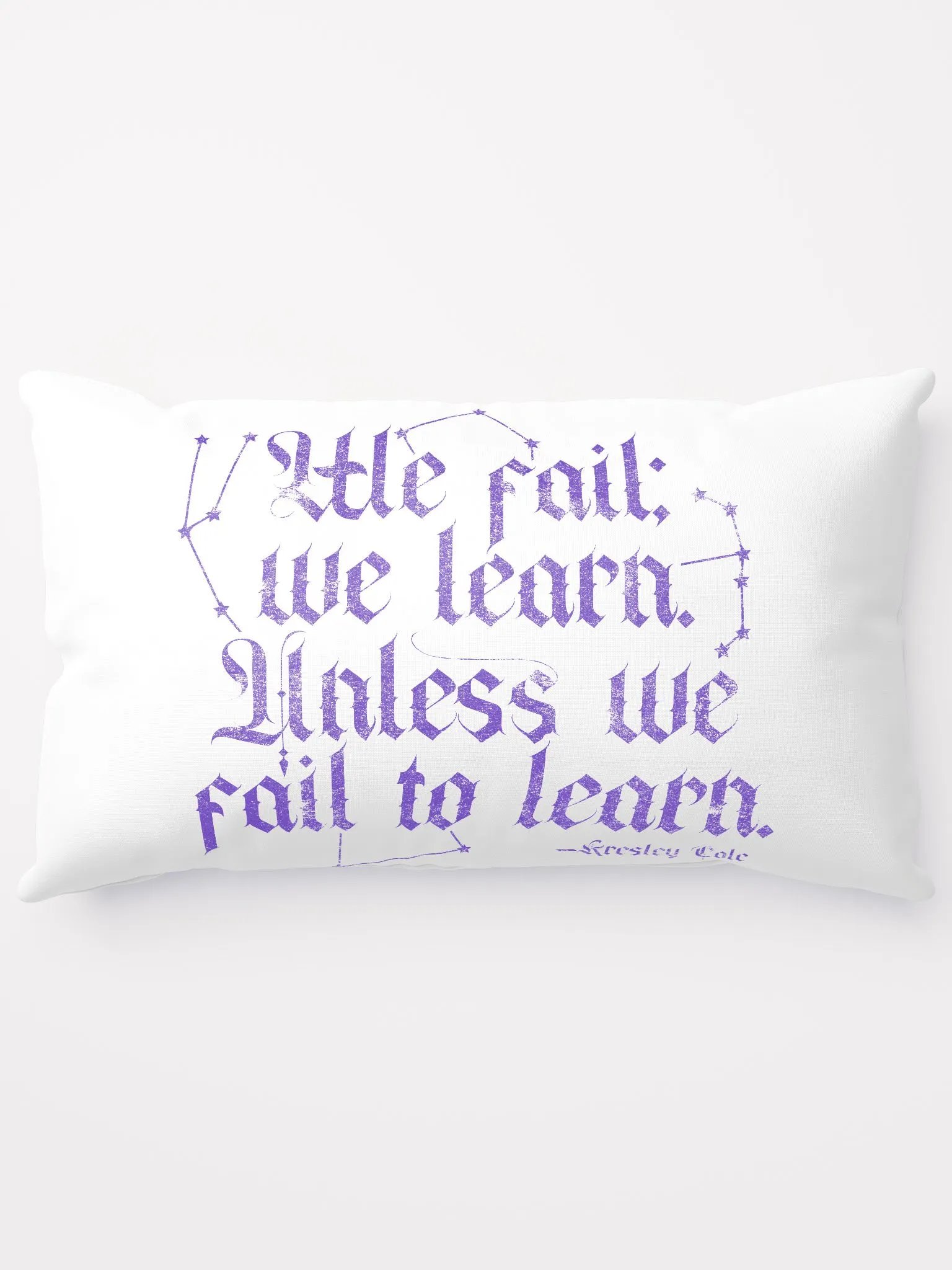 We Fail We Learn Pillow product image (14)