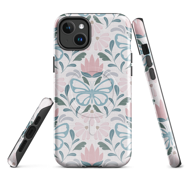 Butterfly Blooms MagSafe Tough Case for iPhone product image (2)