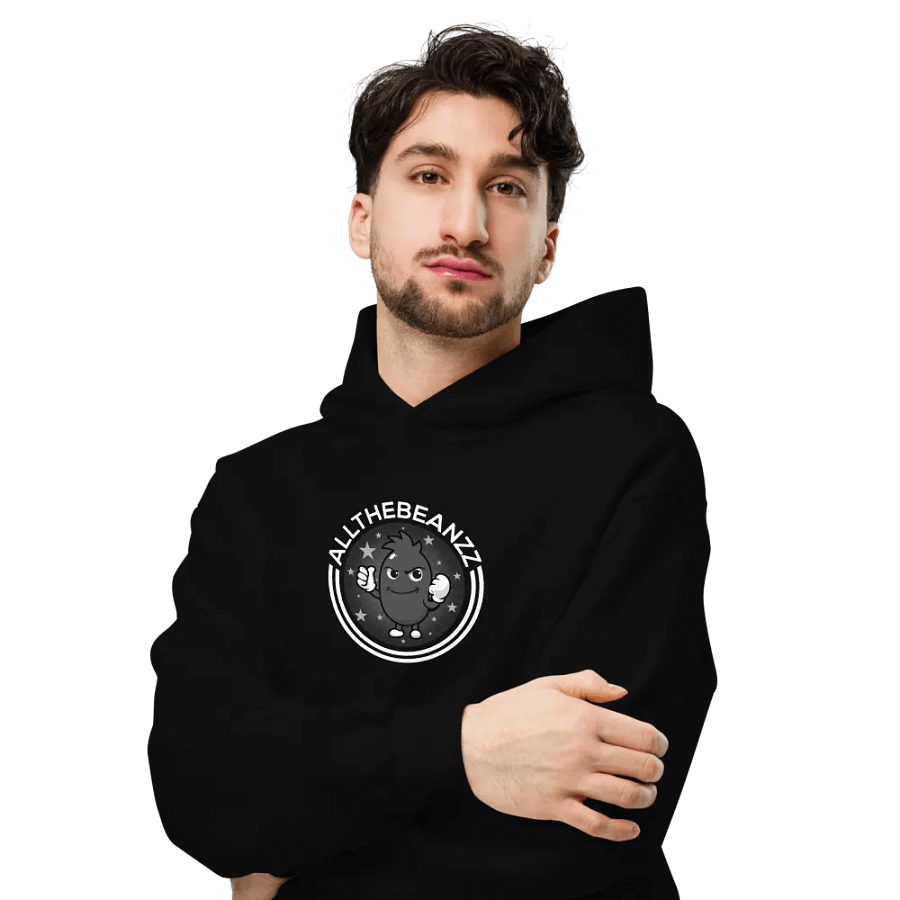 Beanzz B&W Hoodie of Bardic Inspiration product image (6)