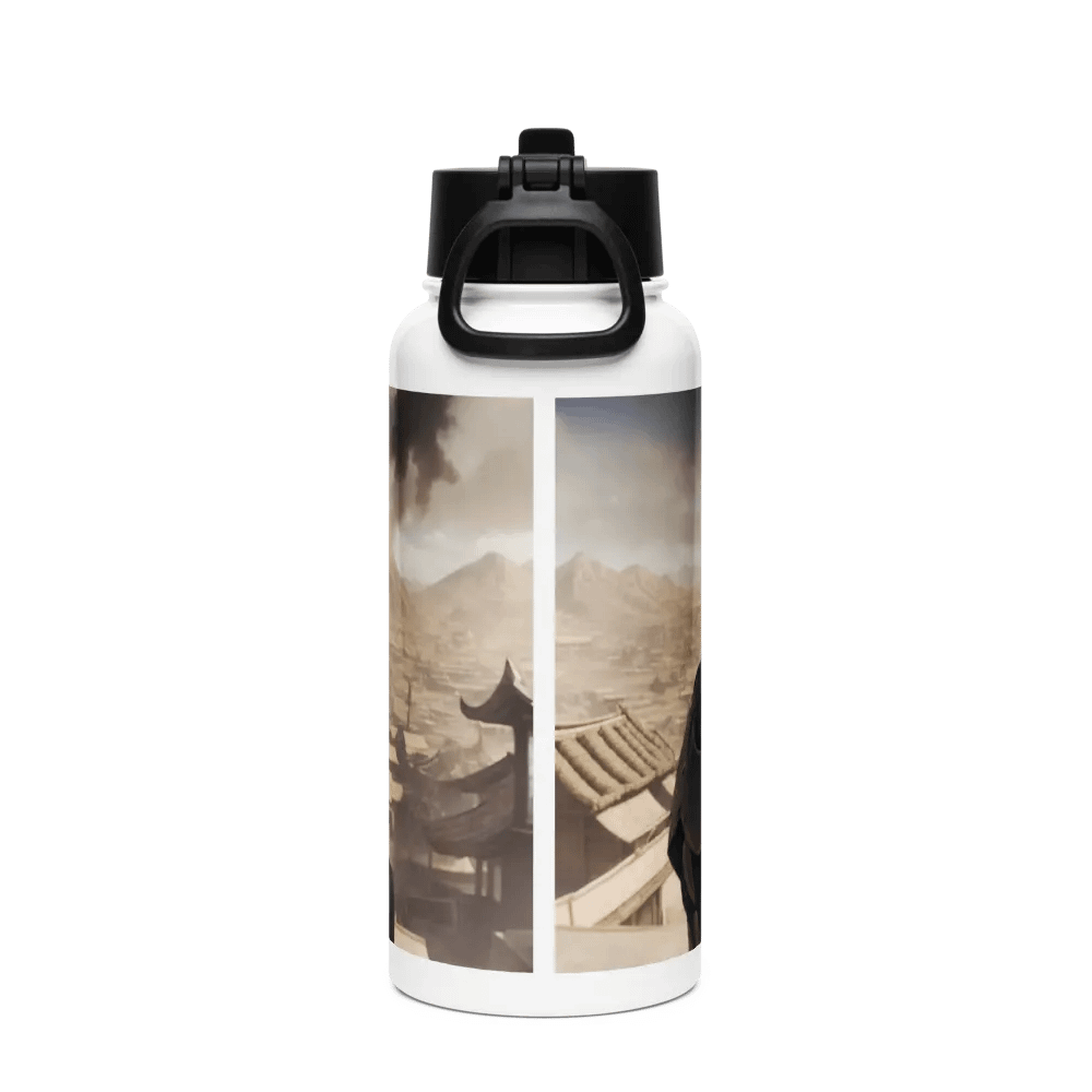 Mythical Jackal Warrior Stainless Steel Water Bottle product image (2)