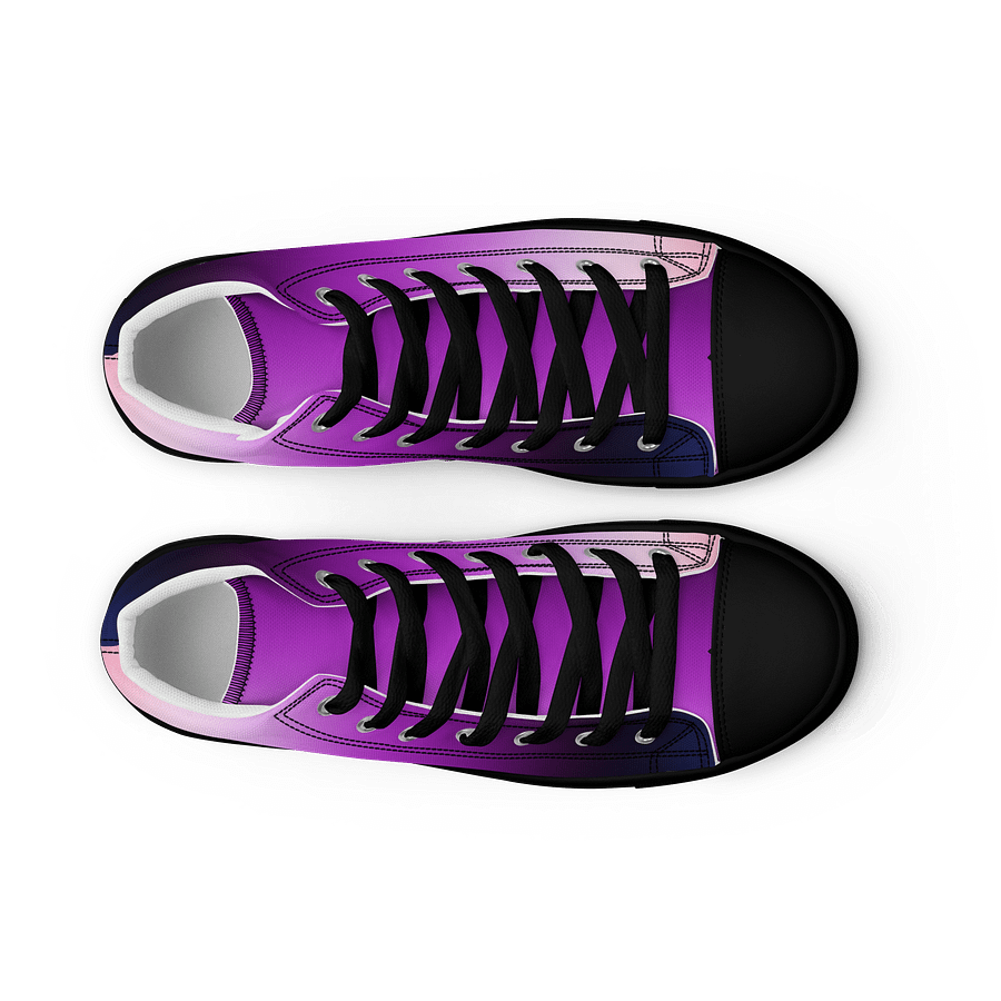 Gender-fluid High Top Canvas Shoes product image (9)