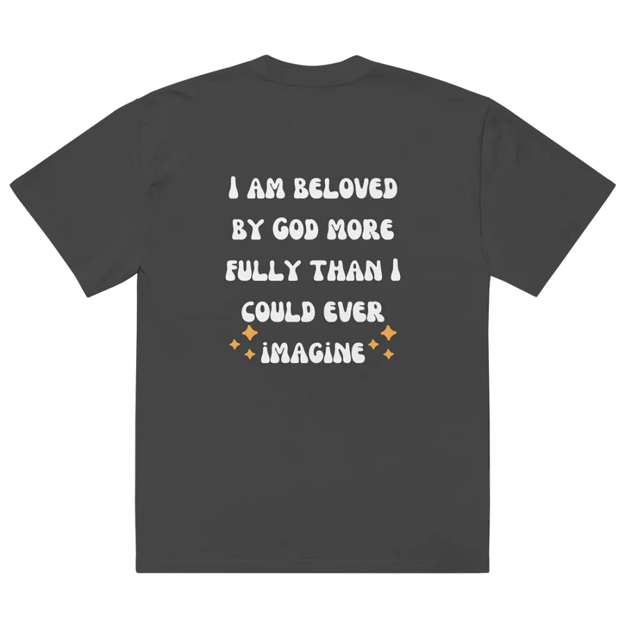 I'm beloved by God oversize faded t-shirt product image (11)