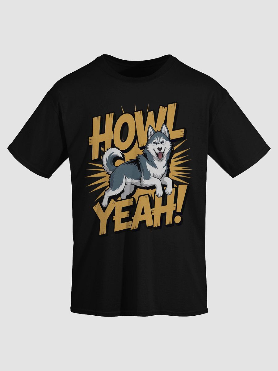 Howl Yeah! Siberian Husky Graphic Tee product image (19)