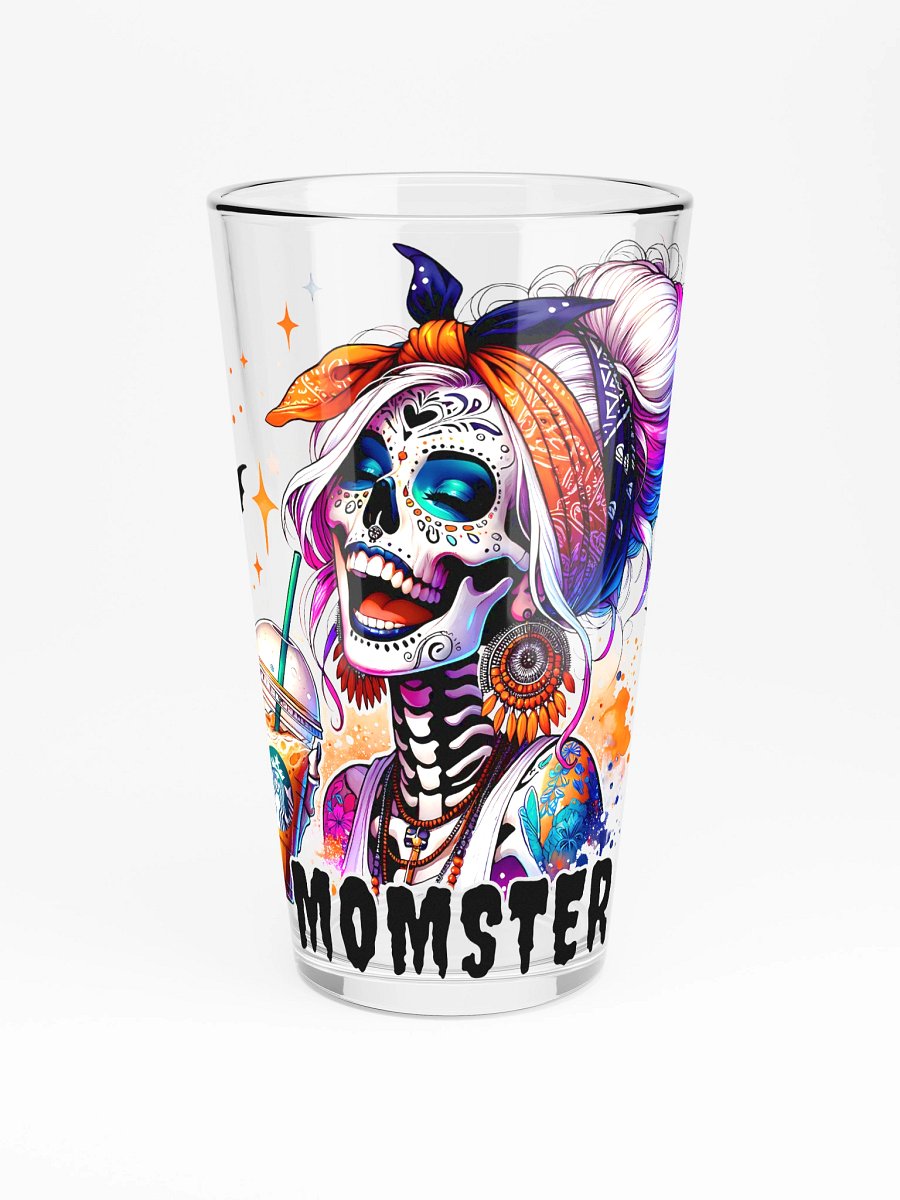 Day of the Dead Skeleton Shaker Pint Glass product image (3)