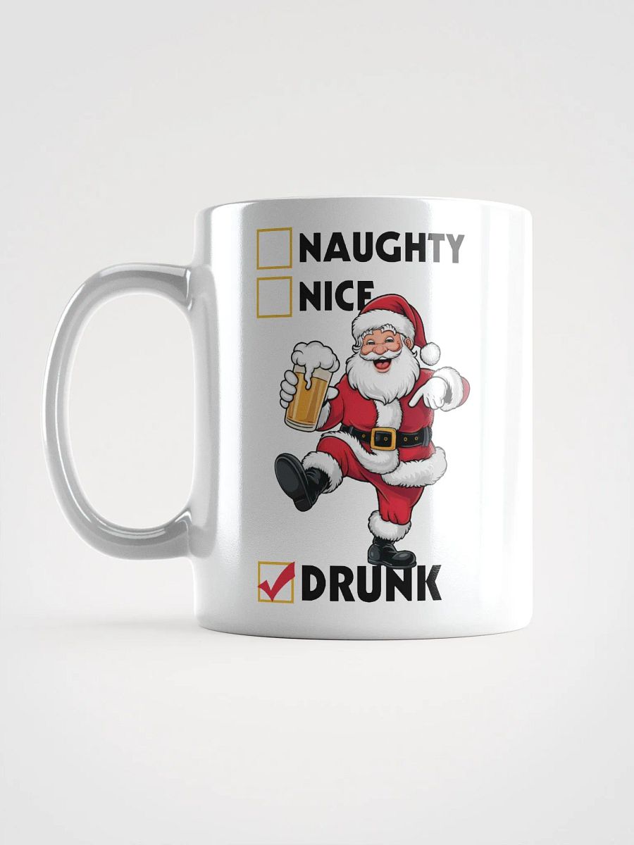 Santa Cheers White Glossy Mug product image (6)