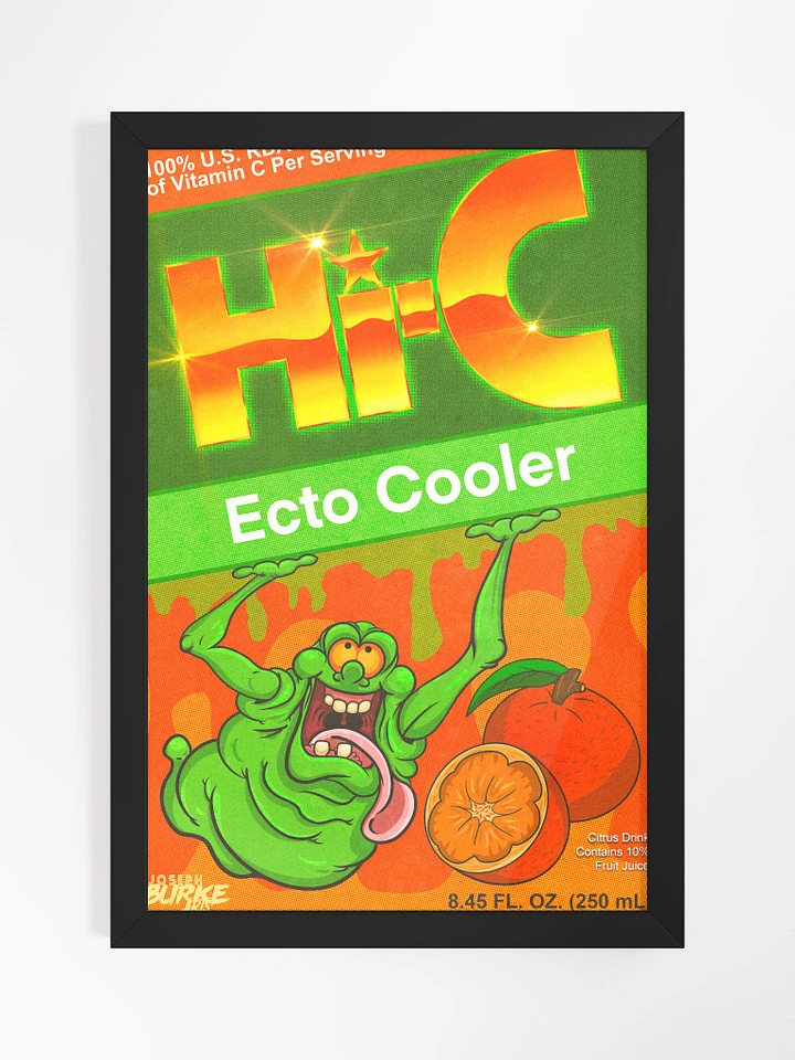 Hi-C Ecto Cooler Reissue Juice Box Framed Art product image (2)