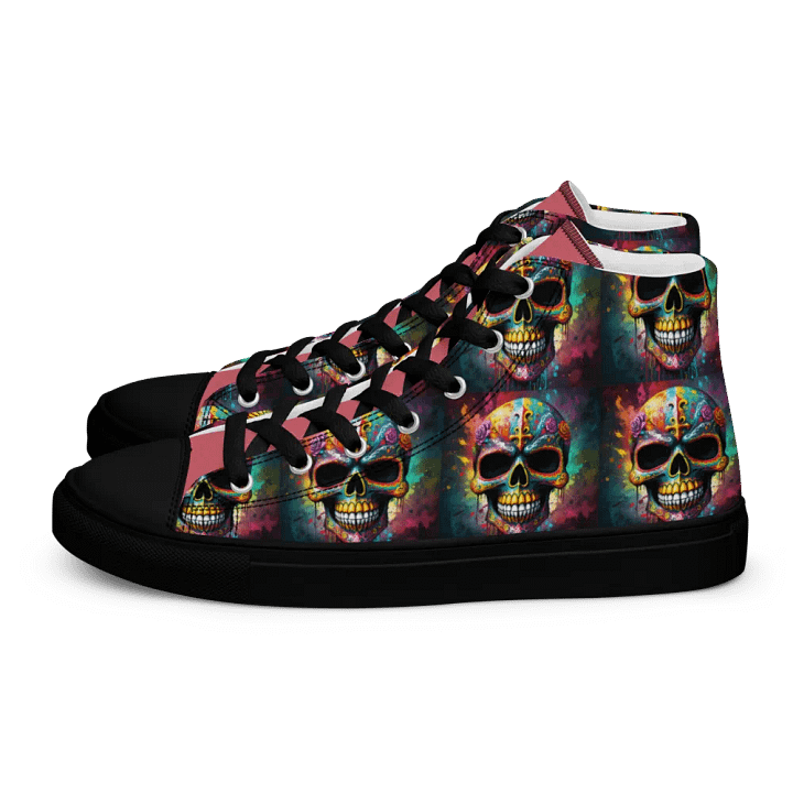 Fiesta Skull Men's High Tops product image (1)