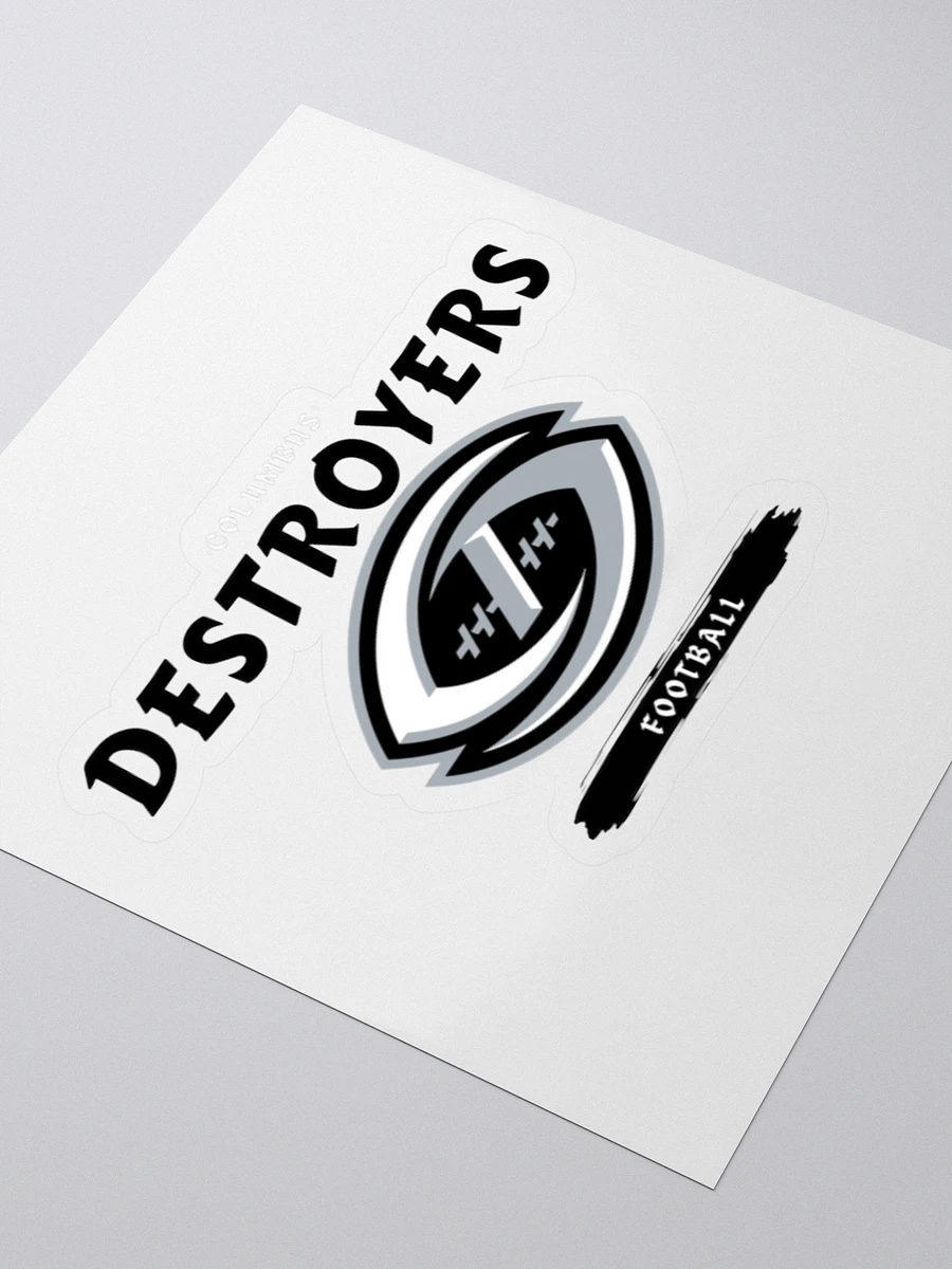 Columbus Destroyers Stickers product image (3)
