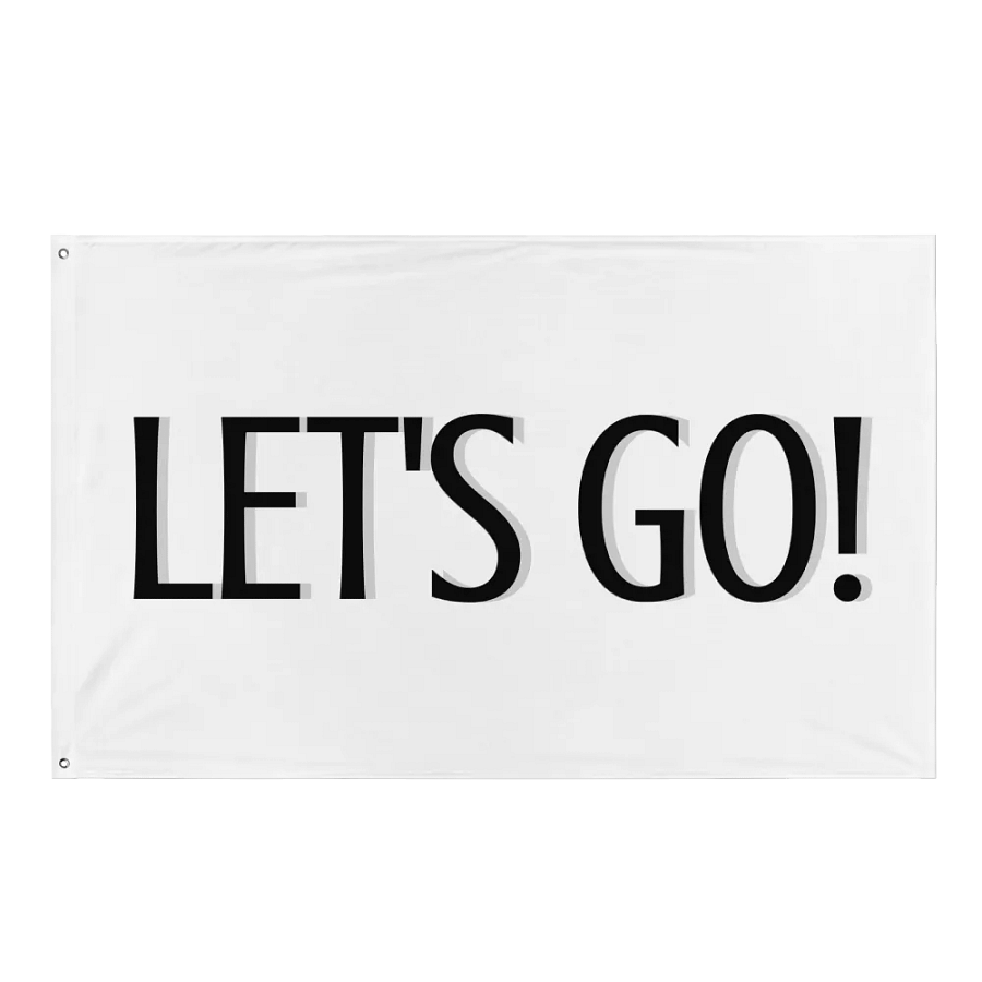 DO IT ALL "LET'S GO" Flag product image (1)