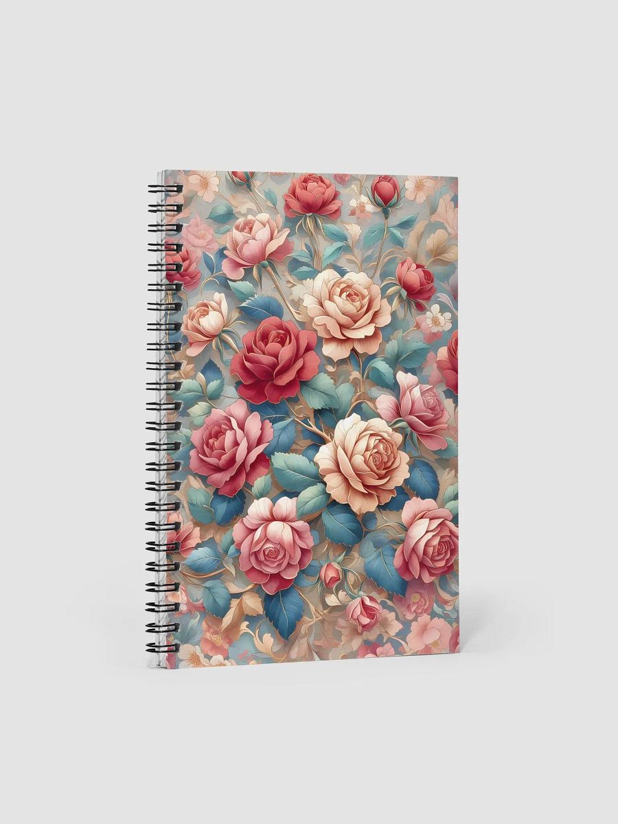 Royal Floral Spiral Notebook product image (1)