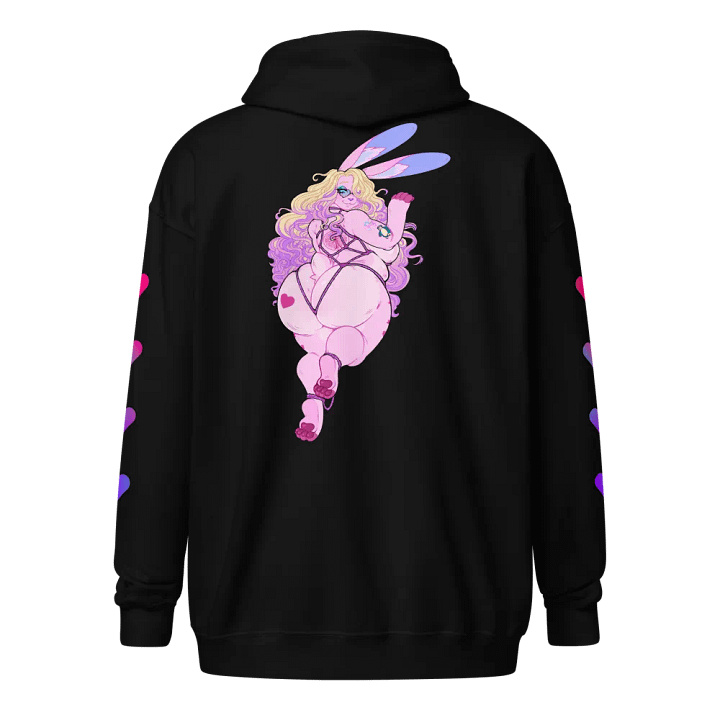 Shibari Bun Zip Hoodie product image (2)