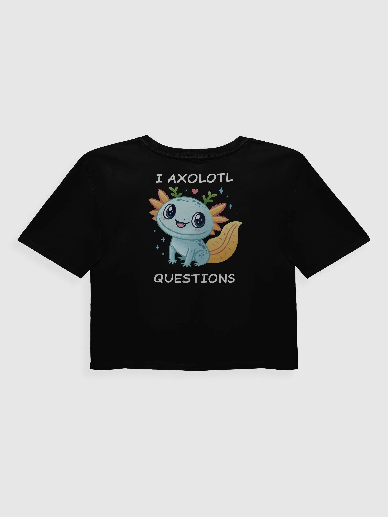 I Axolotl Questions Crop Top product image (12)