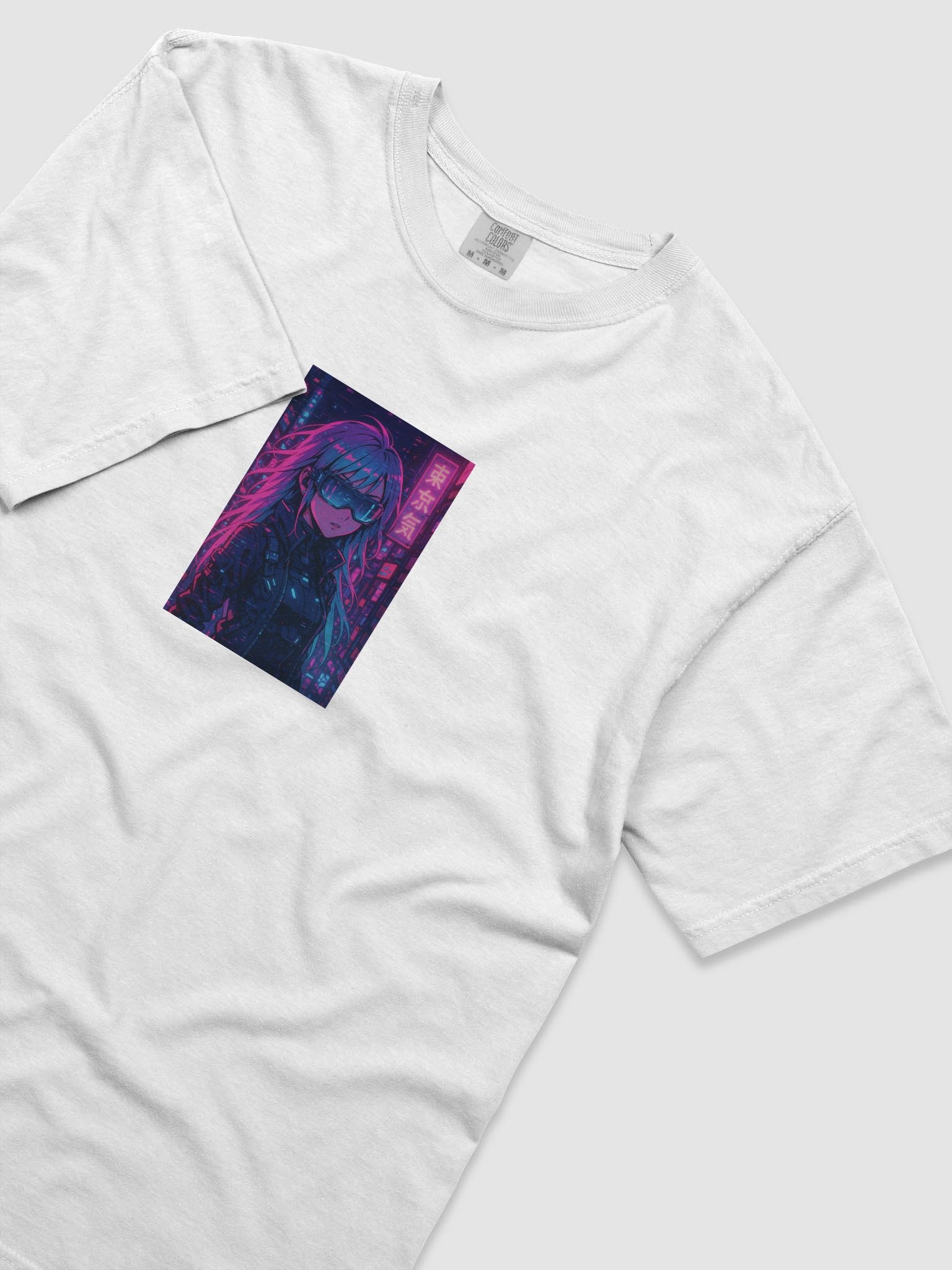 Neon Cyberpunk Goggles T-Shirt product image (3)