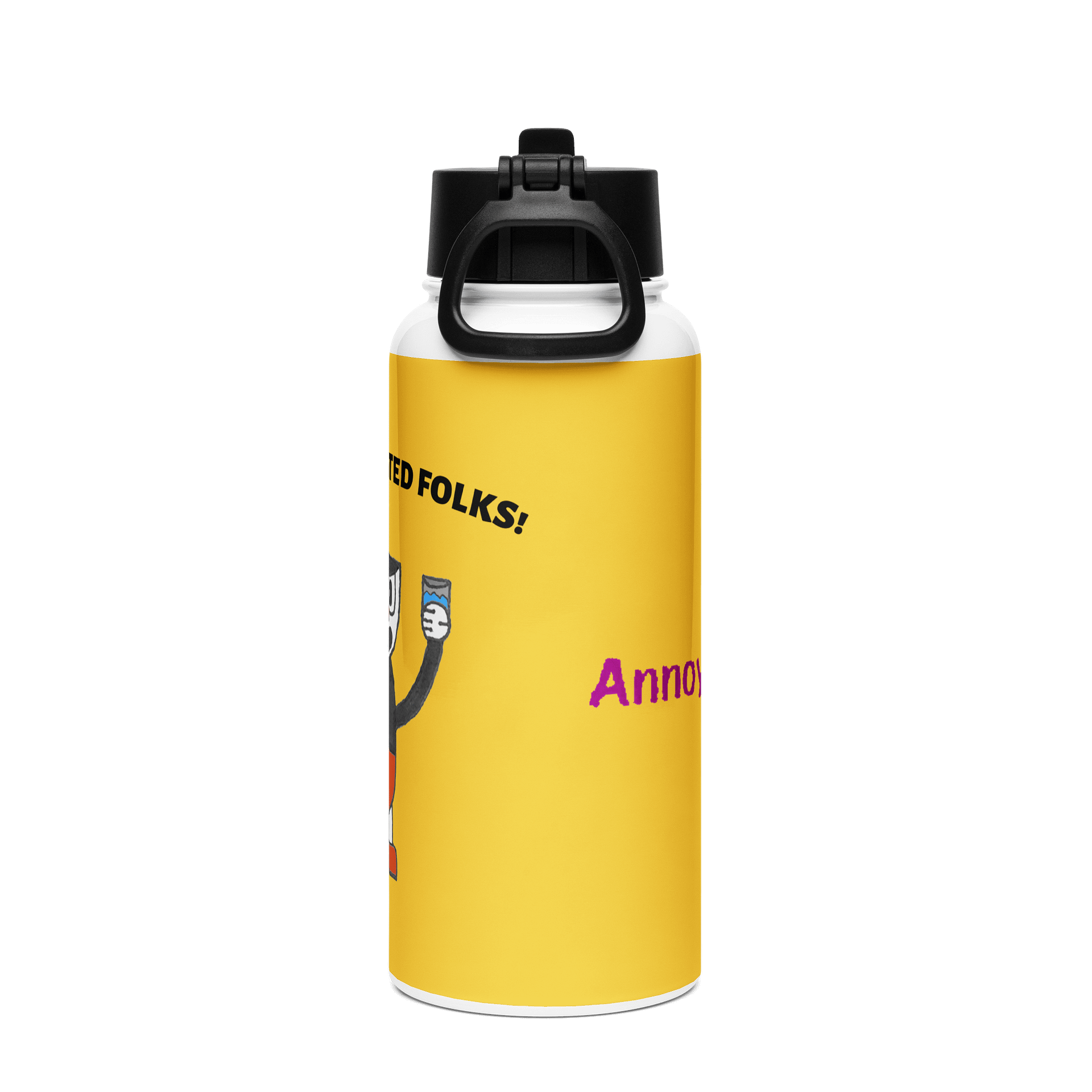 Cuphead Stainless Steel Bottle product image (4)