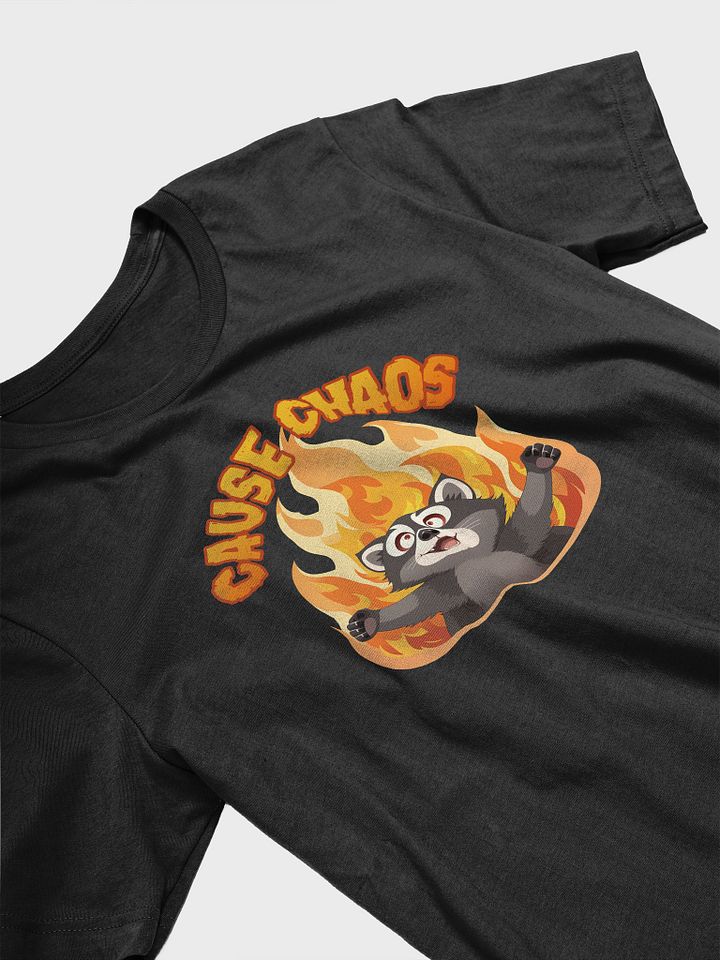 Cause Chaos Raccoon Shirt product image (2)