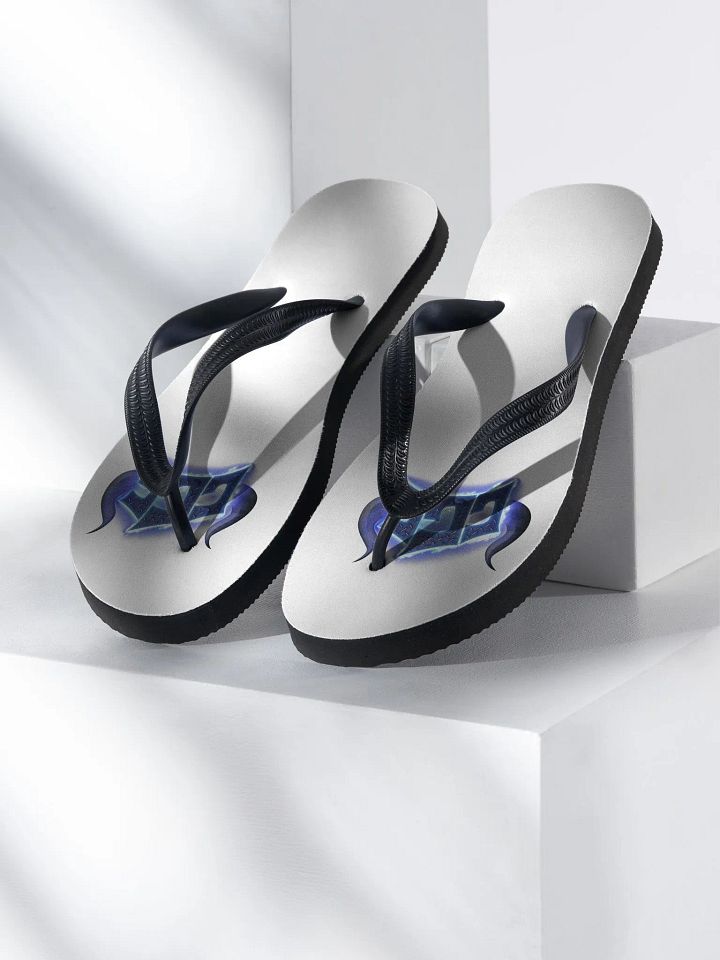 GGG Fire Logo Flip Flops product image (1)
