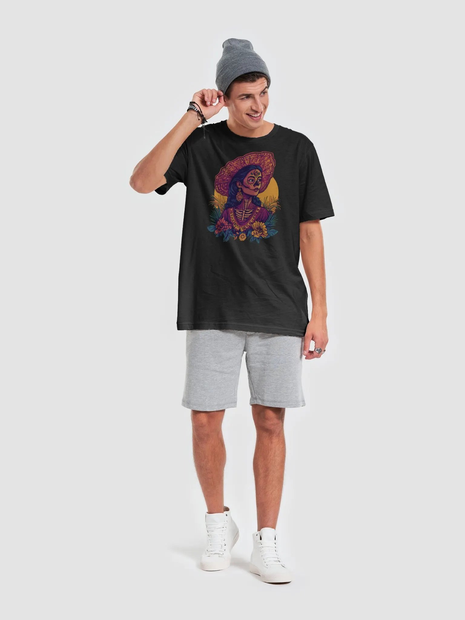 Dia De Los Muertos Women's Day of the Dead T-Shirt product image (3)
